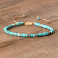 Unisex Vintage Natural Stone N Bracelet