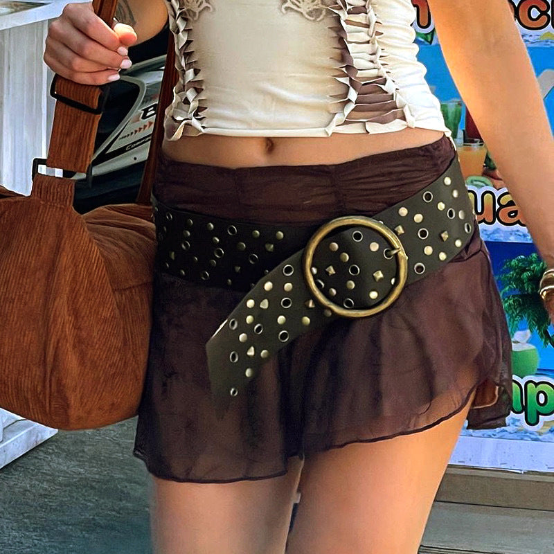Retro Western Cowboy Style Belt