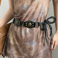 Retro Bohemian Ethnic Style Tassel Braided Belt