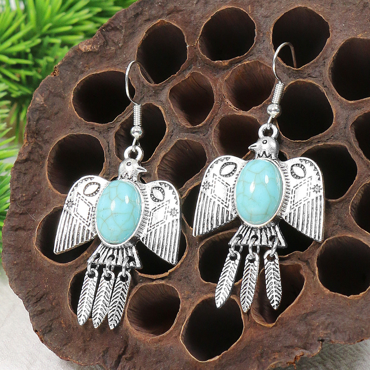 Women's Bohemian Geometric Alloy Retro Temperament Earrings