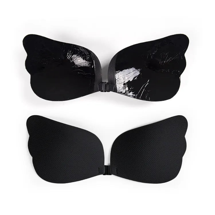 Adhesive Strapless Bra For Women Sticky Invisible Push Up Silicone Bra For Backless Dress Clasp Bras
