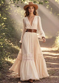 Bohemian Lace Maxi Dress