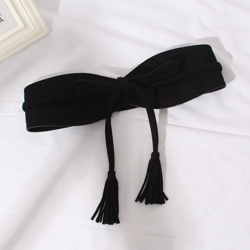 Casual Tassel Bow Girdle