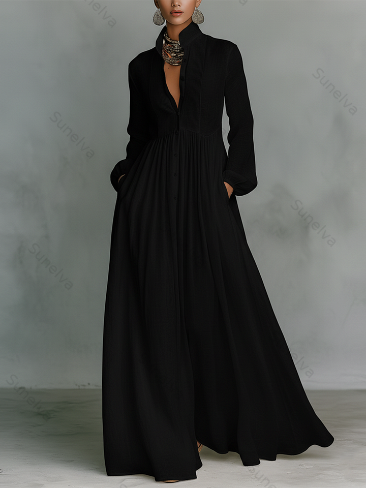 Elegant Romantic Vacation Maxi Dress 0367