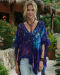 Women's Spring/Summer Fashion V-Neck Top 3033