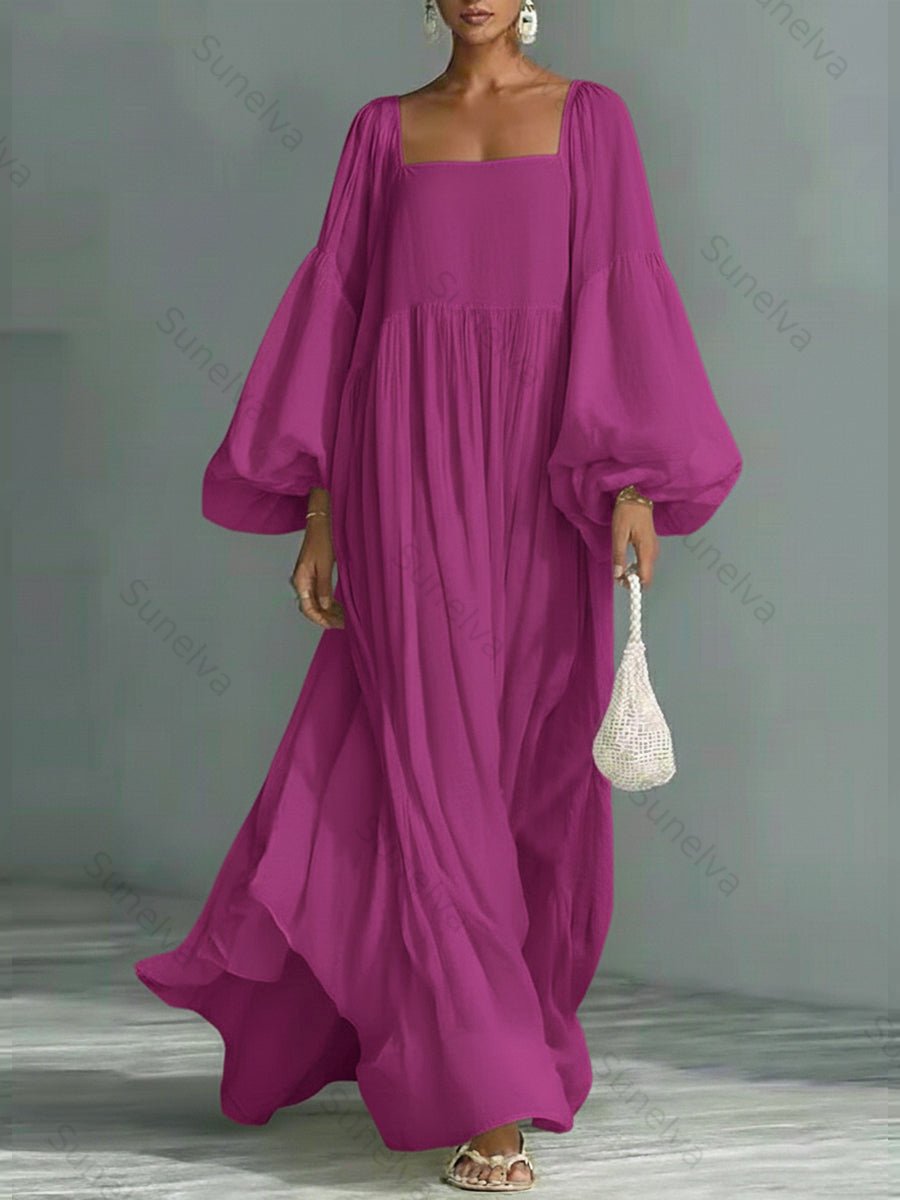 Loose Cozy And Flowy Maxi Dress 4a8f